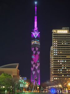 引用元:http://www.city.fukuoka.lg.jp/sawaraku/sawaraku-tamatebako/yokatoko/syuzai/fukuokatower_and_hiltonseahawk_heart-illumination2016.html
